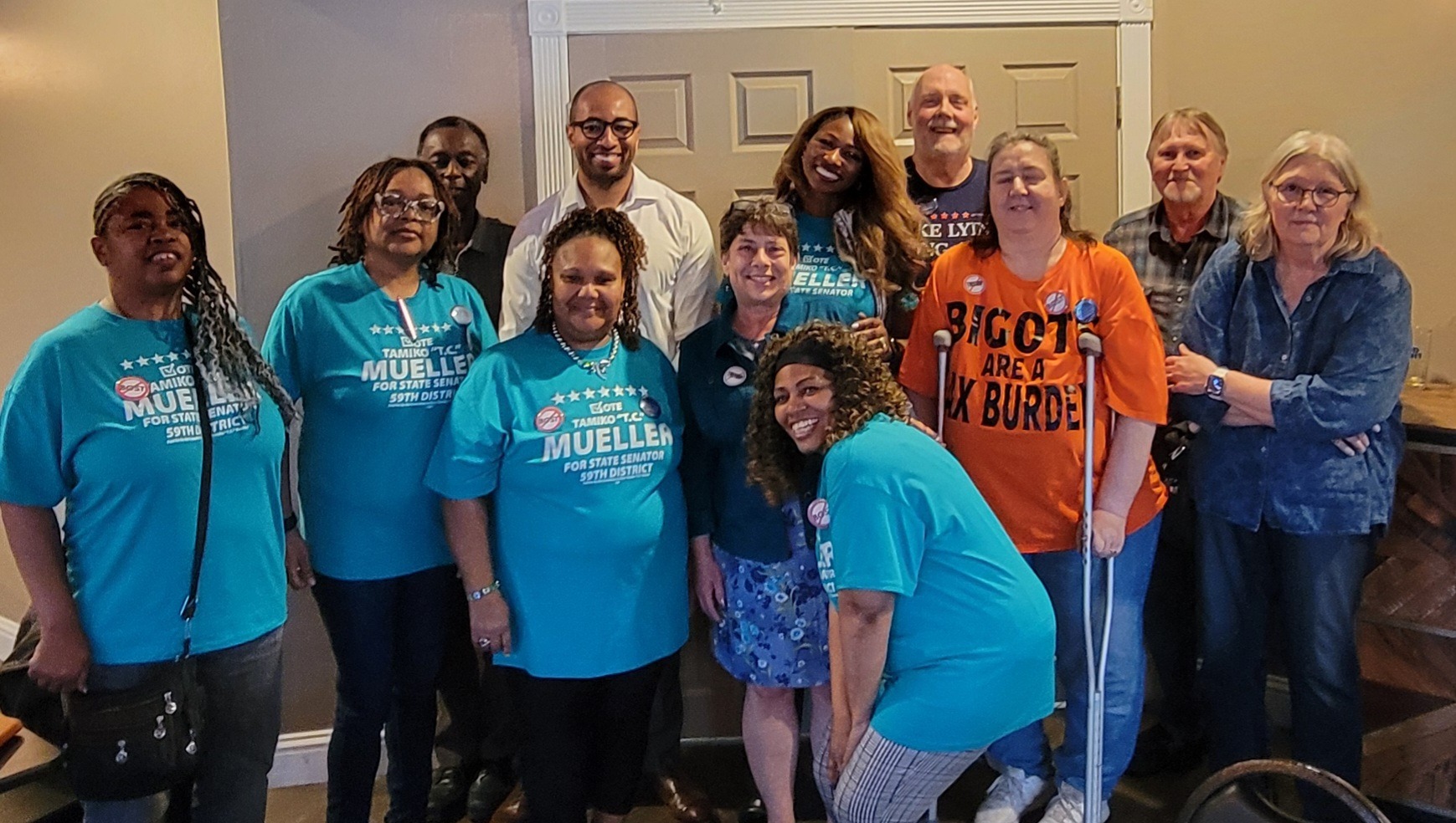 TC and Team with Lt. Governor Candidate Christian Mitchell